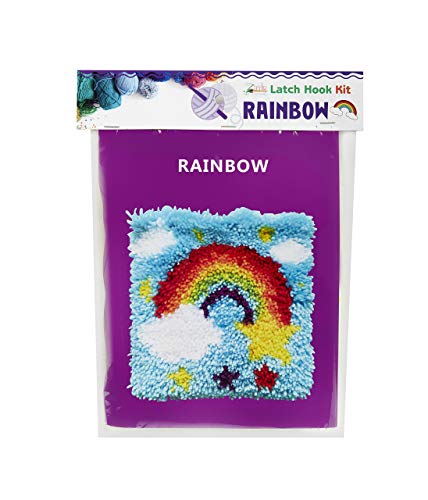 2 Rainbow+DIY+Latch+Hook+Kit