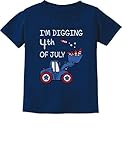 I'm Digging 4th of July Tractor Loving Boys Toddler/Infant Kids T-Shirt