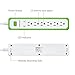 Poweradd 6-Outlet Commercial Power Strip Surge Protector 900 Joules with 5-Foot Power Cord - Limited