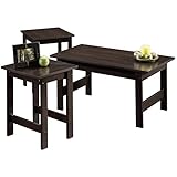 Sauder Beginnings Table Set, Cinnamon Cherry, 3-Pack (Kitchen)