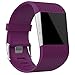 E ECSEM Replacement Bands for Fitbit Surge, Large, Silicone Wristbands/straps for Fitbit Surge Fitness Superwatch, 2pcs