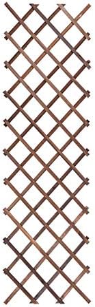 LRPHJ GWDJ Solid Wood Grid Flower Stand - Plant Wall Hanging Wall Decoration Frame Balcony Wall Green Loll Hanging Flower Pot Rack - Stretchable, 5 Sizes (Size : 3-185 * 60 cm)