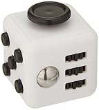 BIGOCT Fidget Cube Relieves Stress & Anxiety Toy, Black/White