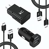 Fast Charge Adaptive Fast Charger Kit for Samsung Galaxy S9/S8/S8 Plus/Note8,MBLAI USB Type C Fast Charging Kit True Digital Adaptive Fast Charging (S8 Fast Charger Set)