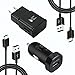 Fast Charge Adaptive Fast Charger Kit for Samsung Galaxy S9/S8/S8 Plus/Note8,MBLAI USB Type C Fast Charging Kit True Digital Adaptive Fast Charging (S8 Fast Charger Set)
