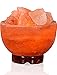 IndusClassic LFB-04 Fire Bowl Himalayan Pink Crystal Rock Salt Lamp 6~9 lbs with Dimmer Control Switch, Quality Gift Packaging