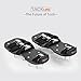 TACKLIFE Lawn Aerator Shoes, Aerating Lawn Soil Sandals with 4 Aluminium Alloy Buckles, 4 Adjustable Straps, 2 Extra Spikes and Wrench - Heavy Duty Spiked Sandals for Aerating Your Lawn or Yard