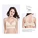 Desirelove Seamless Nursing Bra Maternity Bra Set for Breastfeeding Wireless with Unremovable Pads Bra 3 Pack XL