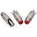 JETEHO 3 Pcs Stainless Steel Thread Pig Automatic Nipple Drinker, Farm Garden Animal Feeder Waterer for Piglets Growers