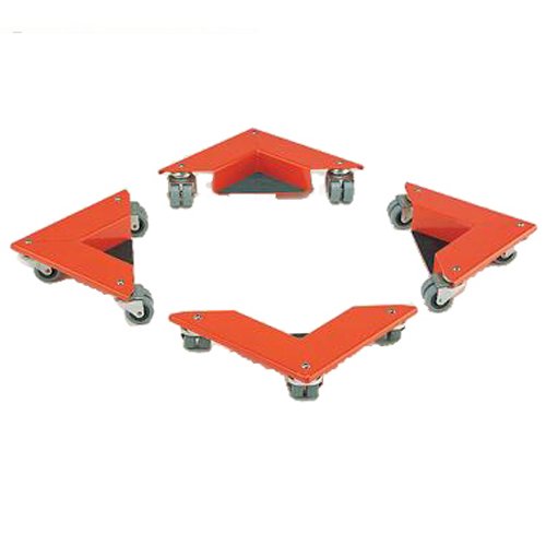 Action Handling RMD1 Corner Skate, 400 kg Load Capacity, 75 mm H x 300 mm W x 300 mm Length