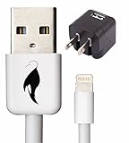 Wall Charger Adapter for iPhone USB with 3ft Lightning Cable Cord for iPhone 5 /5s / 5c , 6 /6s / 6 Plus / 6s Plus , 7 / 7 Plus, SE