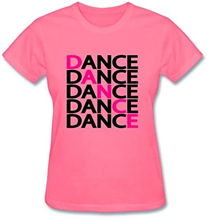 Fangs Funny Black Dance Two Color Tshirt for Womens Pink S