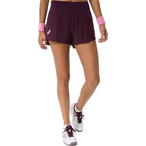ASICS Women's Match Laser Cut Short Tennis Apparel