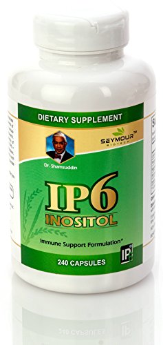Dr. Shamsuddin s patented formulation - Seymour Biotech IP6 (Inositol Hexaphosphate) - 240 Capsules