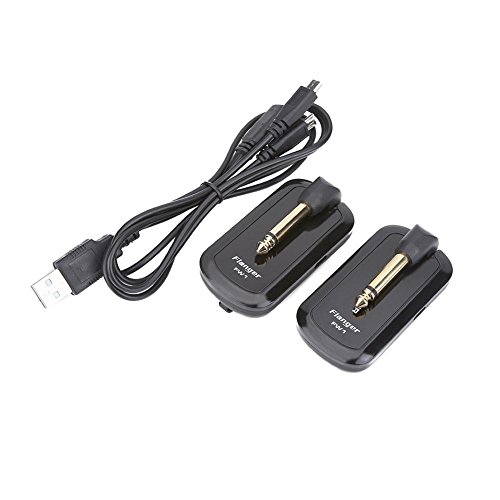 Guitar Wireless System Rechargeable 2.4Hz Digital Wireless Guitar Receiver Transmitter Audio Signal Set for Bass Guitar