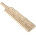 Lily's Home Beer Flight Paddle and Sample Tasting Set, Includes 4 Pilsner Glasses with 1 Attractive Wooden Tray, Best for Beer Lovers, Home Brewers, Professional Bars and Breweries, Set of 4