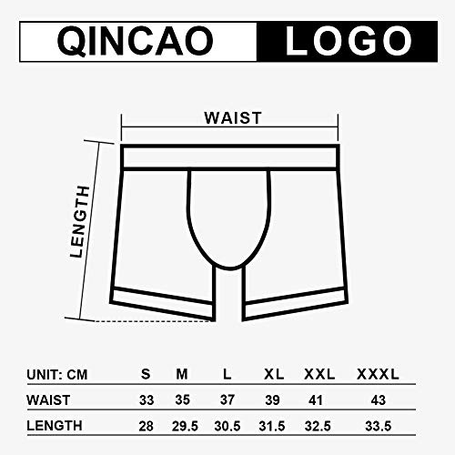QINCAO-Boxershorts-Herren-6er-Pack-Maenner-Unterwaesche-Unterhosen-Men-Retroshorts-Boxer-Baumwolle-S-M-L-XL-XXL-XXXL
