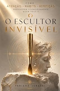 Livro O Escultor Invisível: como atenção, hábito e repetição reescrevem silenciosamente quem você é