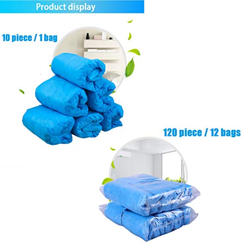Disposable Shoe & Working Boot Covers by P&P MEDICAL SURGICAL Waterproof Durable Non-Slip Resistant Polypropylene for Medical Offices Indoor Carpet Protection Universal Size Pack of 120 - Thumbnail 2