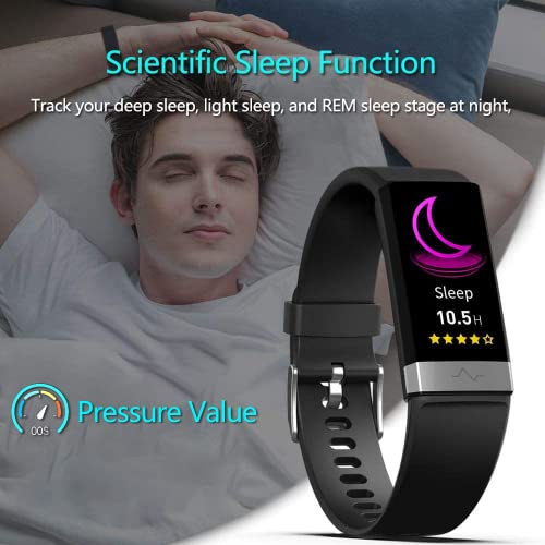MorePro Heart Rate Monitor Blood Pressure Fitness Activity Tracker with