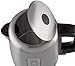 Happy Family Set ❤ Stainless Steel Electric Kettle and Electric Coffee Grinder, Spice Grinder, Stainless Steel Blades, 3 Ounce, Black