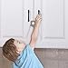 EUDEMON Invisible Button Cabinet Locks with Used on cupboards, bookcases Easy Installation with No Drilling Required (3)