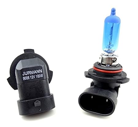 2x HB4 9006 100W 12V 7000K Jurmann® BlueVision LongLife Extra hell Super White Xenon Weiss Halogen Lampen Satz