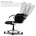 Mesh Lumbar Pillow Lower Back Supporter w/Spine Huggar Design - Portable Low & Mid Adjustable, Memory Foam Chiropractic Support for Office, Gaming Chairs & Automobile Seats by Compact Technologies
