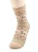 Zando Womens Super Thick Merino Ragg Knit Warm Wool Crew Mid-Calf Winter Socks G Christmas Deer(1)-5 Pack,6-11(US)
