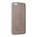 Joylink iPhone 6 Wood Case, Hard Natural Wooden Back With Scratch Resistant Aluminum Coating Frame Protective Cover for Iphone 6/6s (4.7