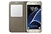 Samsung Galaxy S7 Case S-View Flip Cover - Gold (NOT for S7 EDGE)