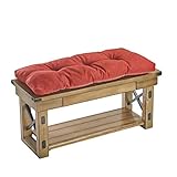 Non-Slip Tufted Omega Universal Bench Cushion