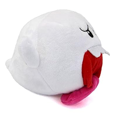 Shalleen Super Mario Bros Boo Ghost Plush Cute Stuffed Animal Soft Doll
