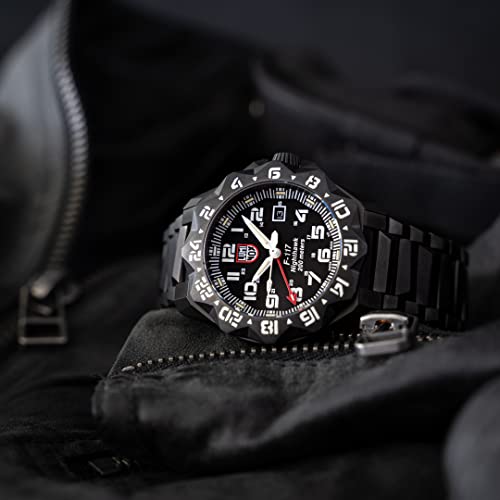 Luminox F117 Nighthawk XA.6422 Mens Watch 44mm Pilot Watch in Black