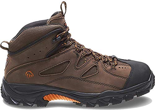 Wolverine Men's Hudson Steel-Toe EH Work Boot (10 EW in Dark Brown