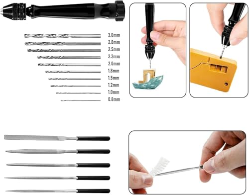 for Bambu Lab Tool 3D Printer Tools Set, 3D Printing Tools, Deburring Tool Deburring Knife 3D Printer Clog Tool Nozzle Cleaners,Precision Knife Set,Hex Key Screwdrivers,Tweezers,Scraper-49pcs