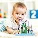 Wooden Toys, Baby Activity Center, Wood Bead Maze for Toddlers, Gift for Boys & Girls, Educational Learning Toys for Kids Xmas Gift for Kids