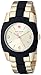 kate spade new york Women's 1YRU0161 Skyline Gold-Plated Stainless Steel Black Watch