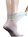 Yomandamor 5 Pairs Women's Quarter Breathable Diabetic Socks with Seamless Toe and Cushion Sole