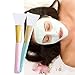 Face Mask Brush Mask Beauty Tool Silicone Face Mask Brush 2 PCS Face Mask Brush, Mask Beauty Tool Soft Silicone Facial Mud Mask Applicator Brush Hairless Body Lotion And Body Butter Applicator Tools