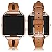 Areziir Slim Leather Bands Compatible with Blaze Smart Watch, Genuine Leather Cute Replacement Band