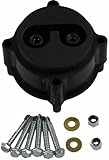 Yamaha Electric G19, G22 Golf Cart 48-Volt Mac Dc Charger Receptacle | Cart Side