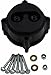 Yamaha Electric G19, G22 Golf Cart 48-Volt MAC DC Charger Receptacle | Cart Side