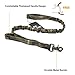 OneTigris Tactical Dog Leash Training Bungee Leash with Control Handle Quick Release Nylon Leads Rope (Camo)