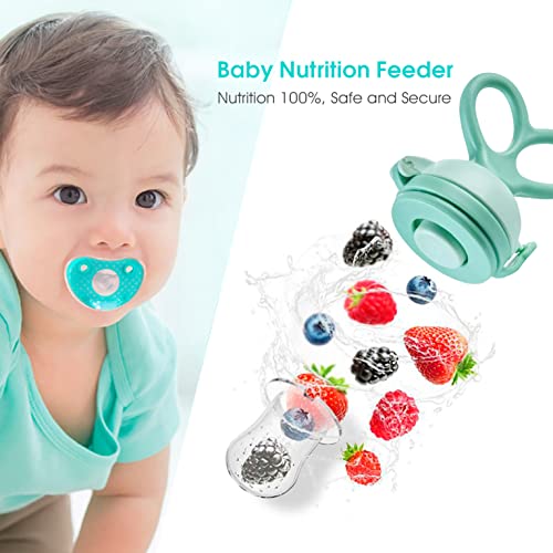 Baby Feeder, Fruit Feeder PacifierMilk Frozen Silicone Infant Spoons