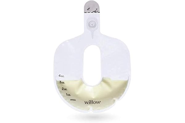 Willow - 360 Pump Spill-Proof Breast Milk Bags - 48 Ct - Holds 4 oz. Per Self-Sealing Storage Bag - Compatible with Willow 360 or 3.0 Wearable Hands Free Breast Pump | Self-sealing storage bags, compatible with Willow 360 or 3.0 wearable hands-free breast pump