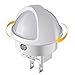 Kohree Automatic Plug-in LED Night Light Lamp with Dusk to Dawn Sensor (White),Pack of 4