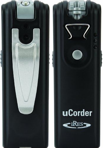 uCorder IRDC250 Wearable Video Camera / Recorder with 2 GB Built-in Memory plus PC Webcam (Black)