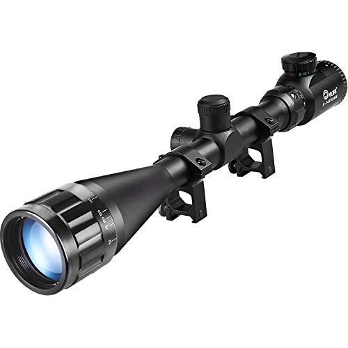 CVLIFE Hunting Rifle Scope 624x50 AOE Red and Green Illuminated Gun