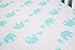 Adore Amore Premium 100% Organic Cotton Baby Fitted Crib Sheet – Soft & Cozy Infant Bedding Accessory, Cute & Adorable Baby Elephant Design, Breathable Non-Toxic Material, Ideal